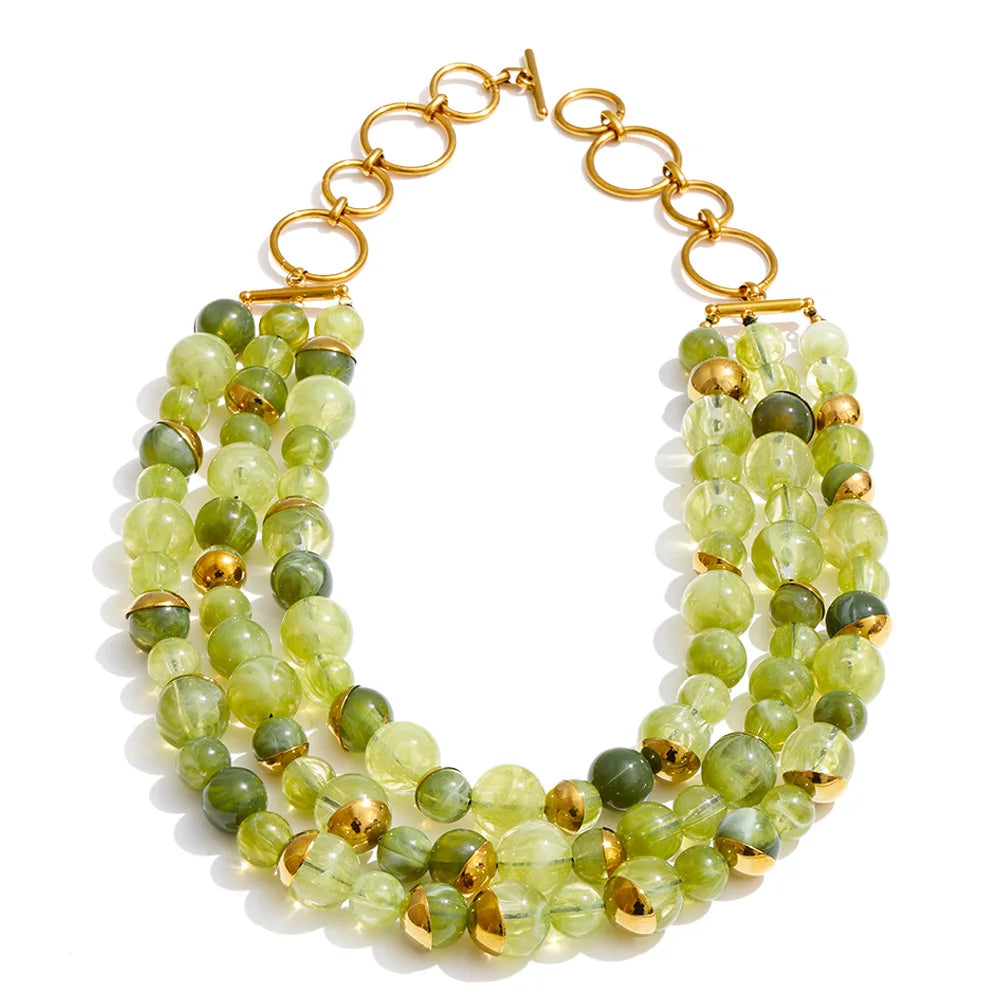 Layered Pearl-Accent Necklace or Earrings | Choose Your Design