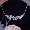 Classic White Cubic Zirconia Necklace