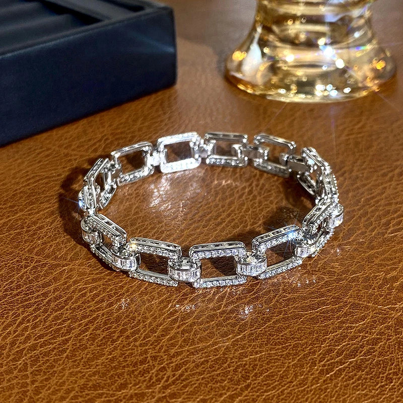 Brilliant Zirconia Occasion Bracelet