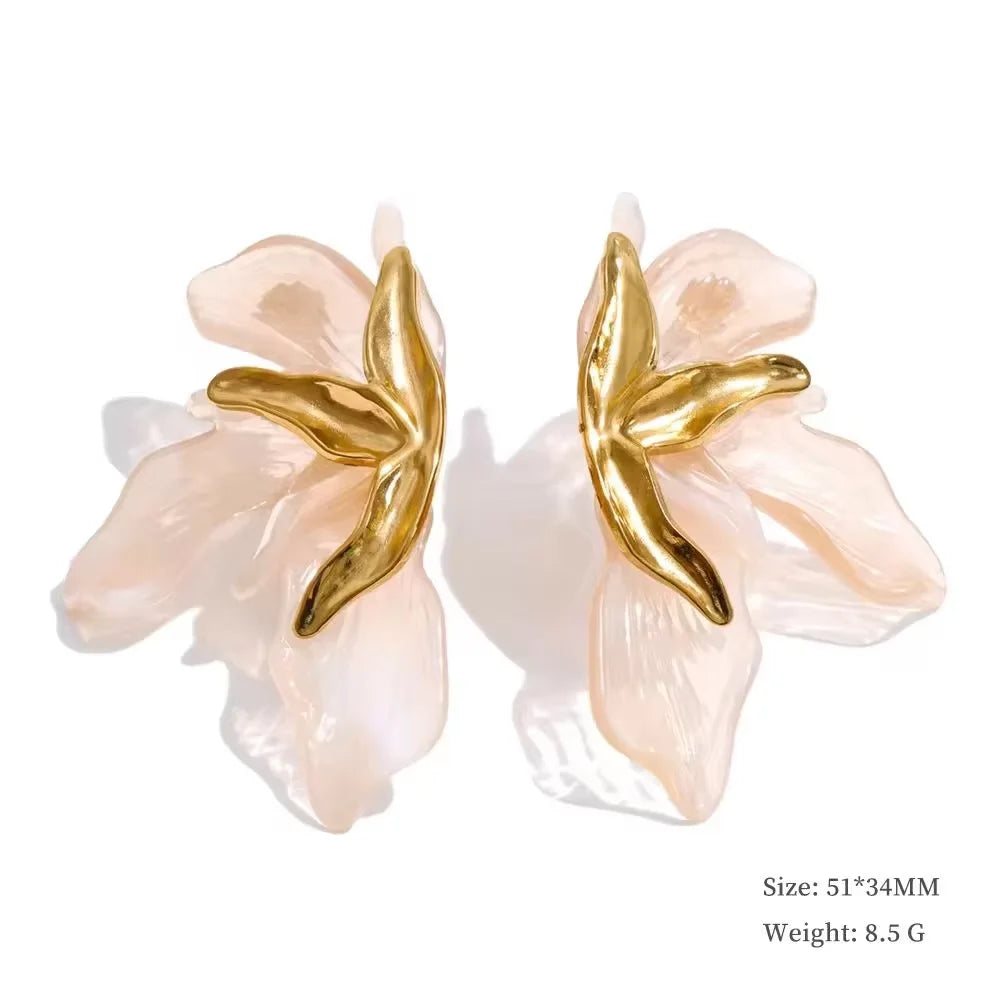 Botanical Statement Earrings | Multiple Colors & Designs