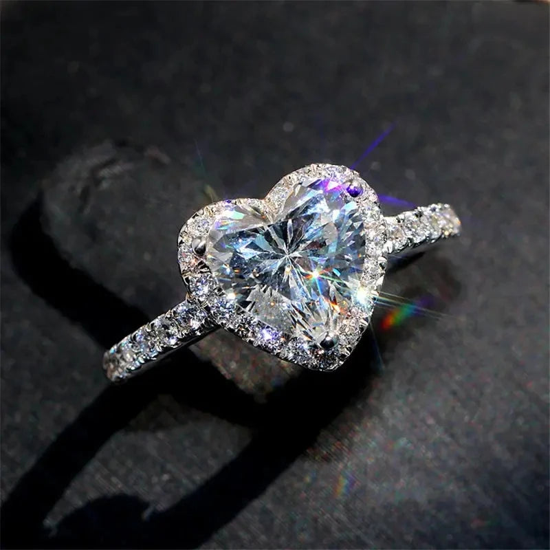 Teardrop Cubic Zirconia Occasion Ring