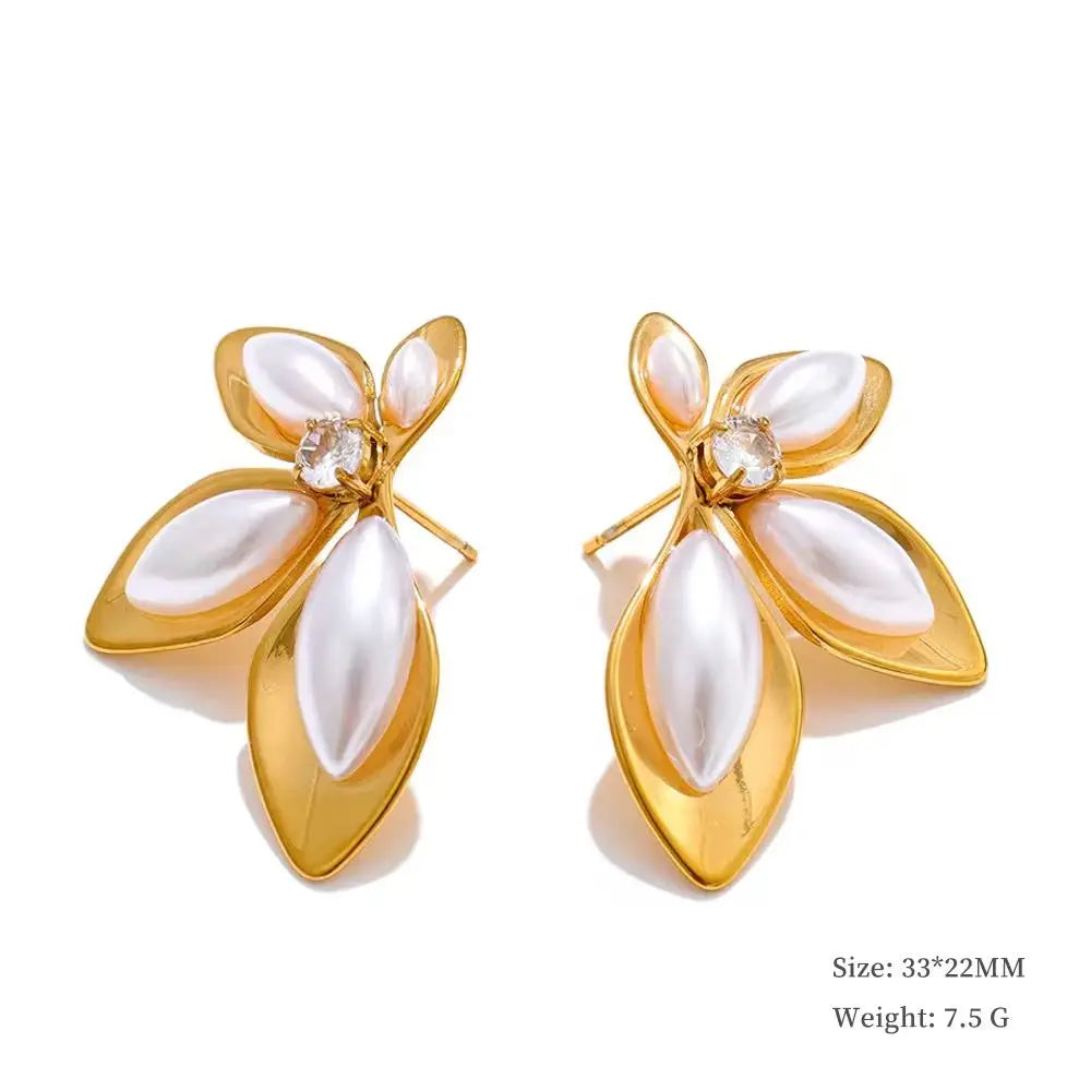 Botanical Statement Earrings | Multiple Colors & Designs