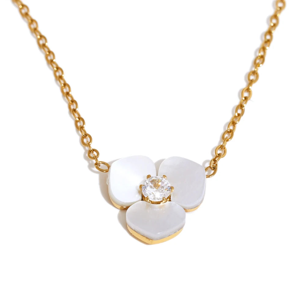 Shell Flower Jewelry | Separates or Complete Set