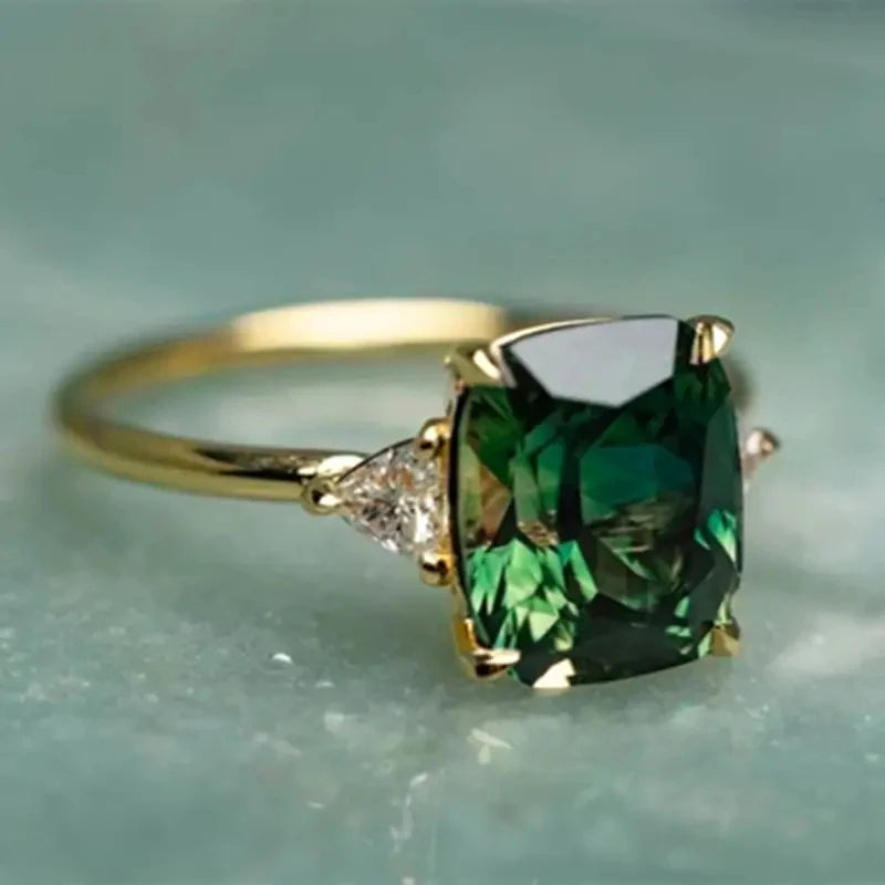 Brilliant Cubic Zirconia Ring | Four Colors