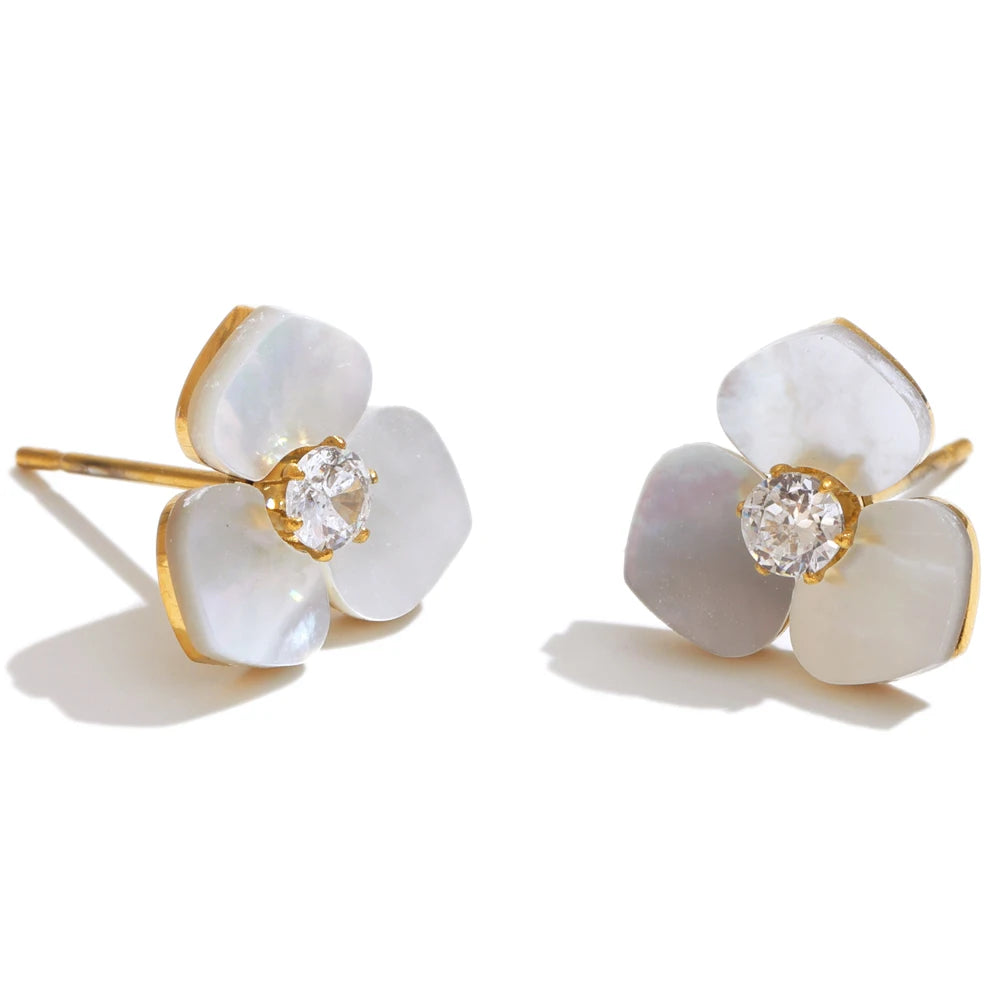 Shell Flower Jewelry | Separates or Complete Set
