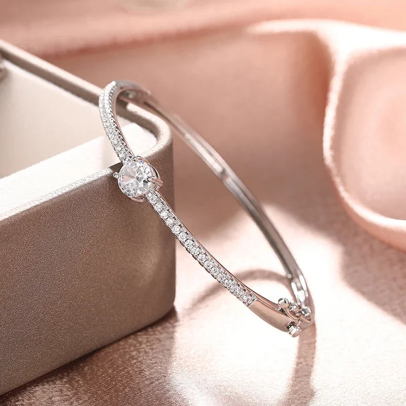 Full Zirconia Sparkle Bangle