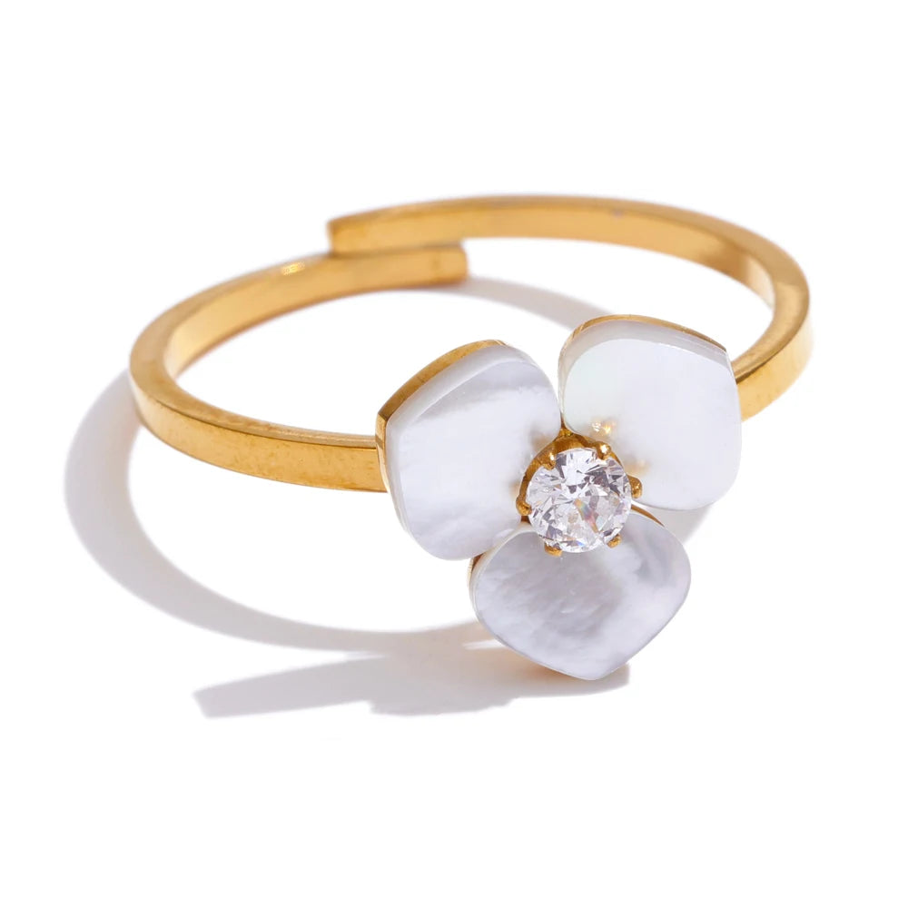Shell Flower Jewelry | Separates or Complete Set