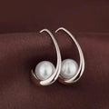 Imitation Pearl Elegant Drop Earrings