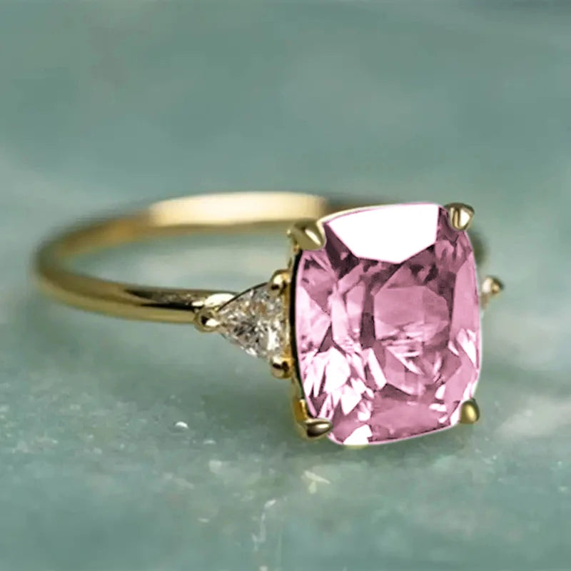 Brilliant Cubic Zirconia Ring | Four Colors