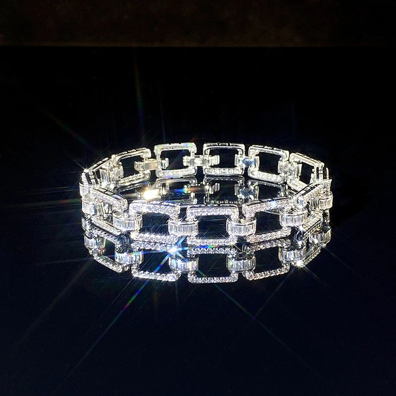 Brilliant Zirconia Occasion Bracelet