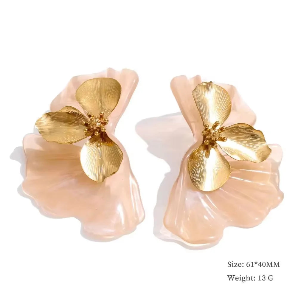 Botanical Statement Earrings | Multiple Colors & Designs
