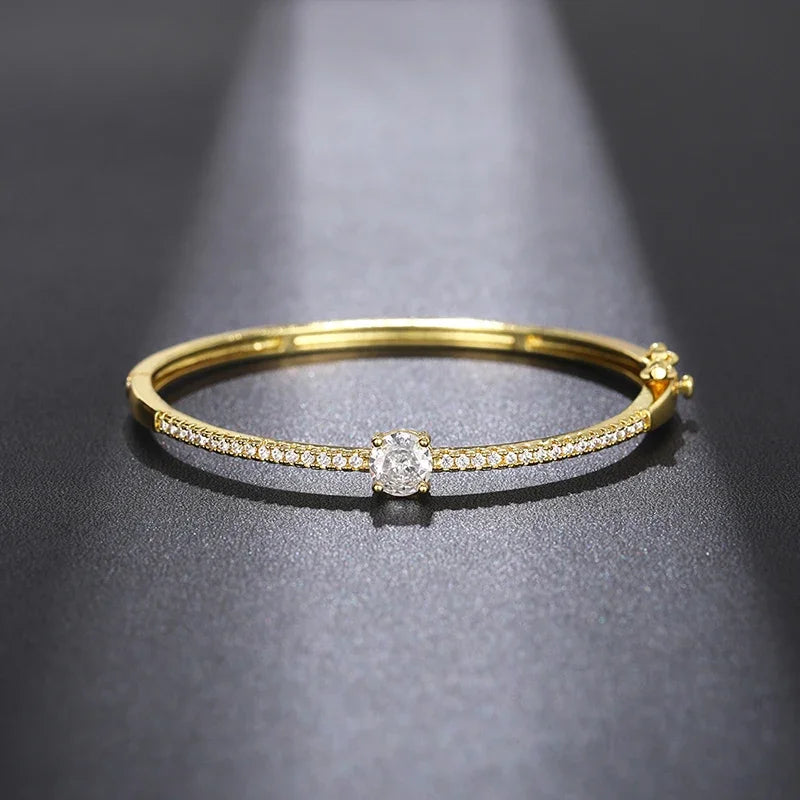 Full Zirconia Sparkle Bangle