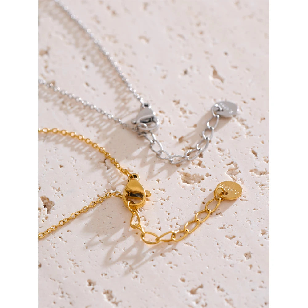 Cubic Zirconia Hand Chain Bracelet | Gold & Silver-Tone