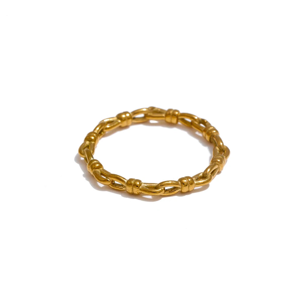Pearl-Accent Stackable Thin Ring | Choice of Designs