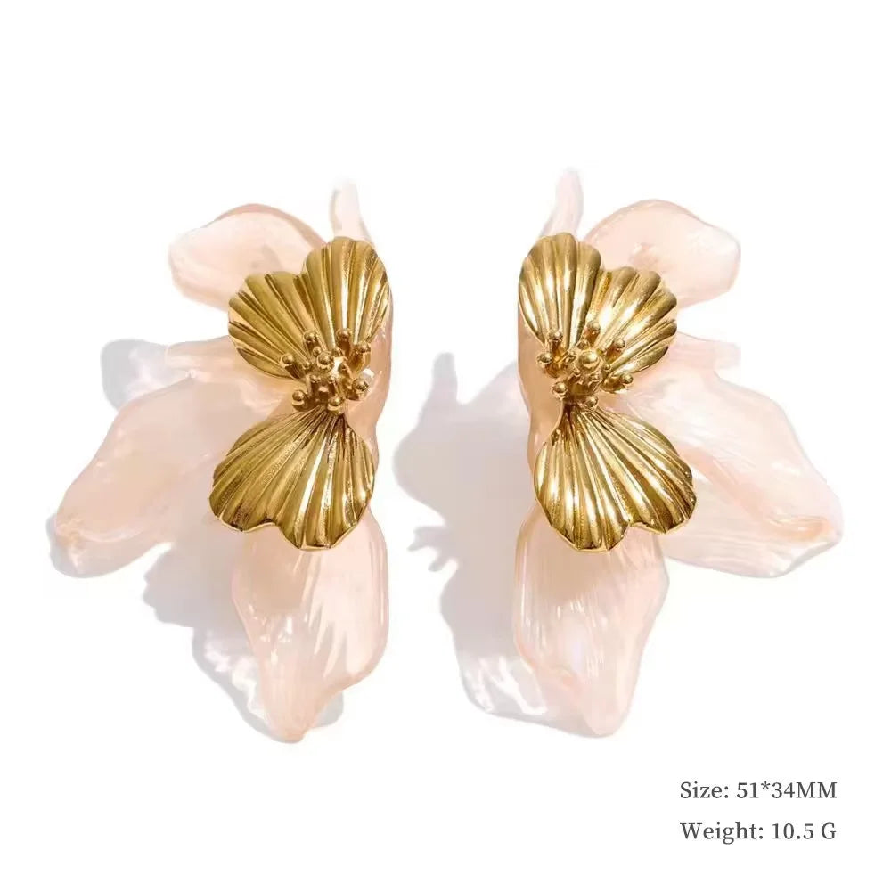 Botanical Statement Earrings | Multiple Colors & Designs
