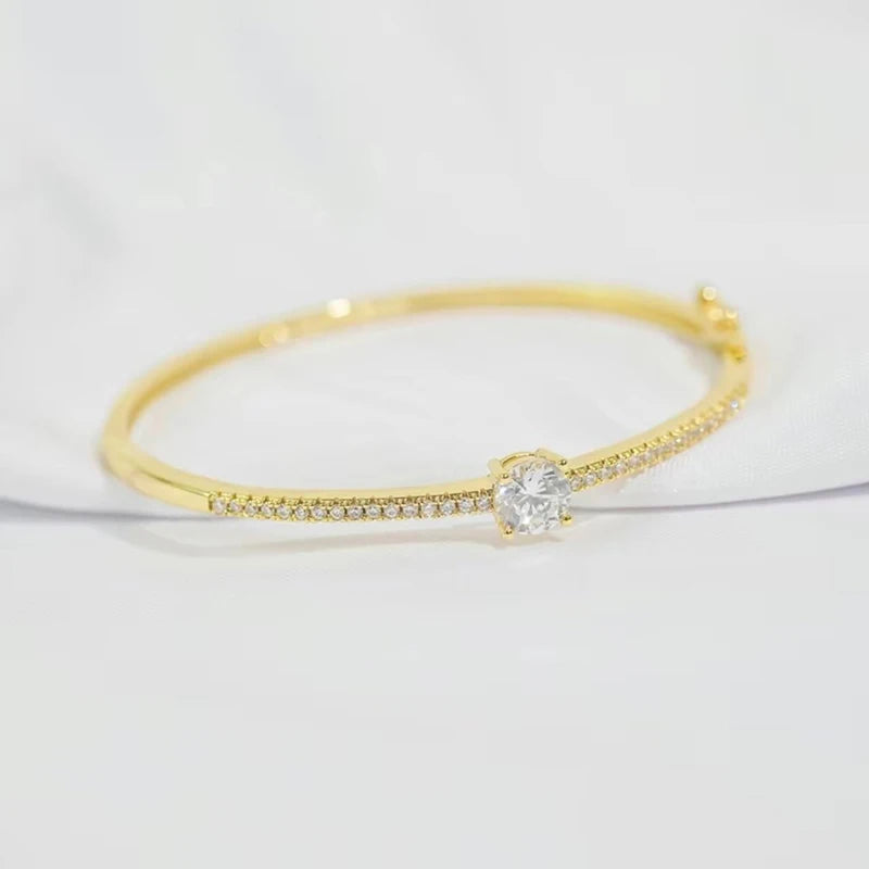 Full Zirconia Sparkle Bangle