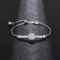 Adjustable Cubic Zirconia Bracelet