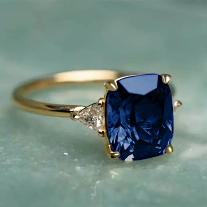 Brilliant Cubic Zirconia Ring | Four Colors