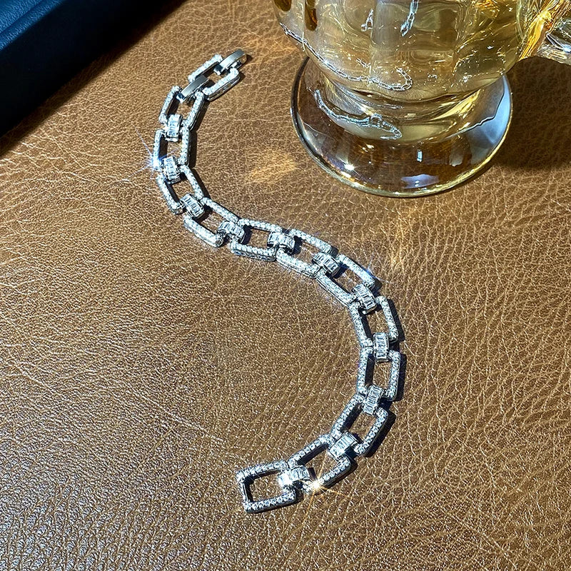 Brilliant Zirconia Occasion Bracelet