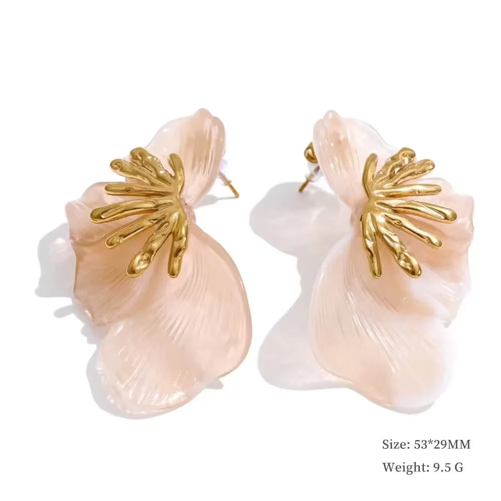 Botanical Statement Earrings | Multiple Colors & Designs
